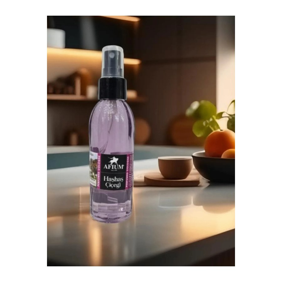 Afium Haşhaş Çiçeği Parfümlü Kolonyası 150 mL Sprey