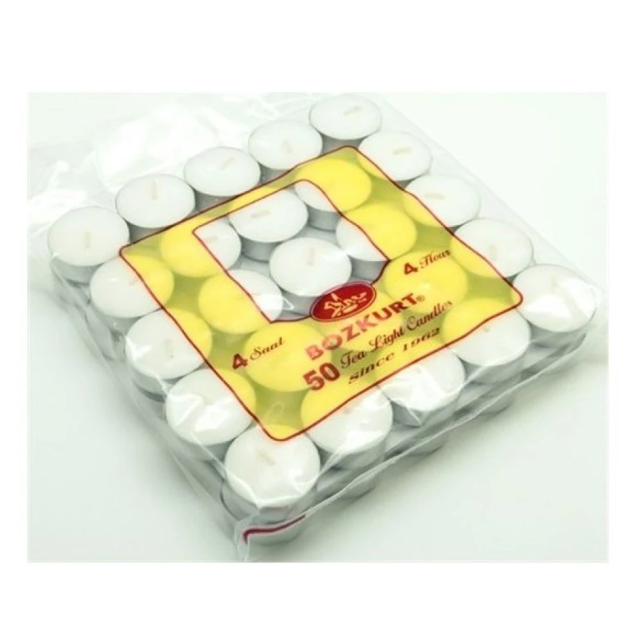 Bozkurt Tealight Mum 50'li Paket