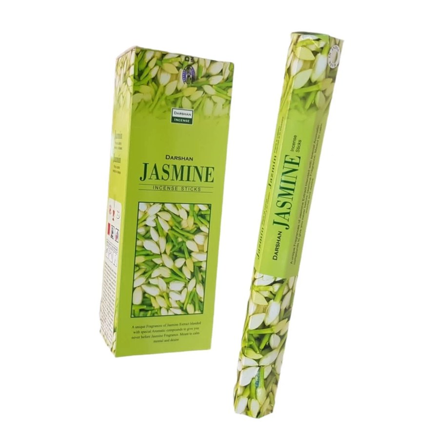 Darshan Jasmine (Yasemin) Kokulu Altıgen Çubuk Tütsü