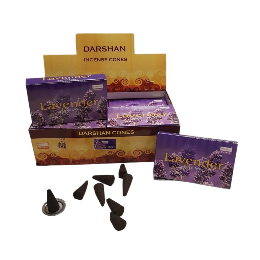 Darshan Lavander Lavanta Kokulu Konik Tütsü