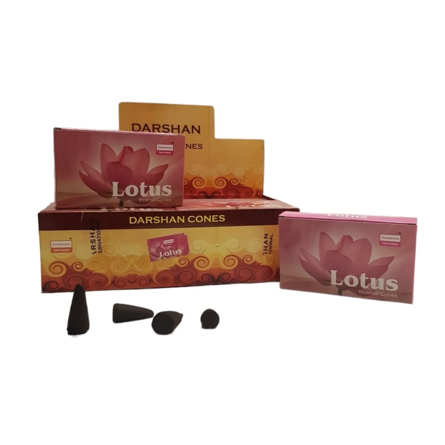 Darshan Lotus Kokulu Konik Tütsü