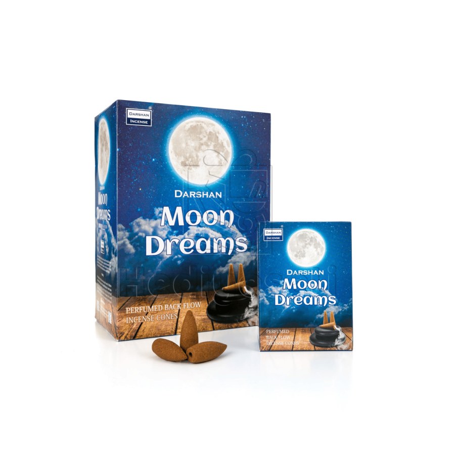 Darshan Moon Dreams Kokusu Şelale Geri Akışlı Tütsü