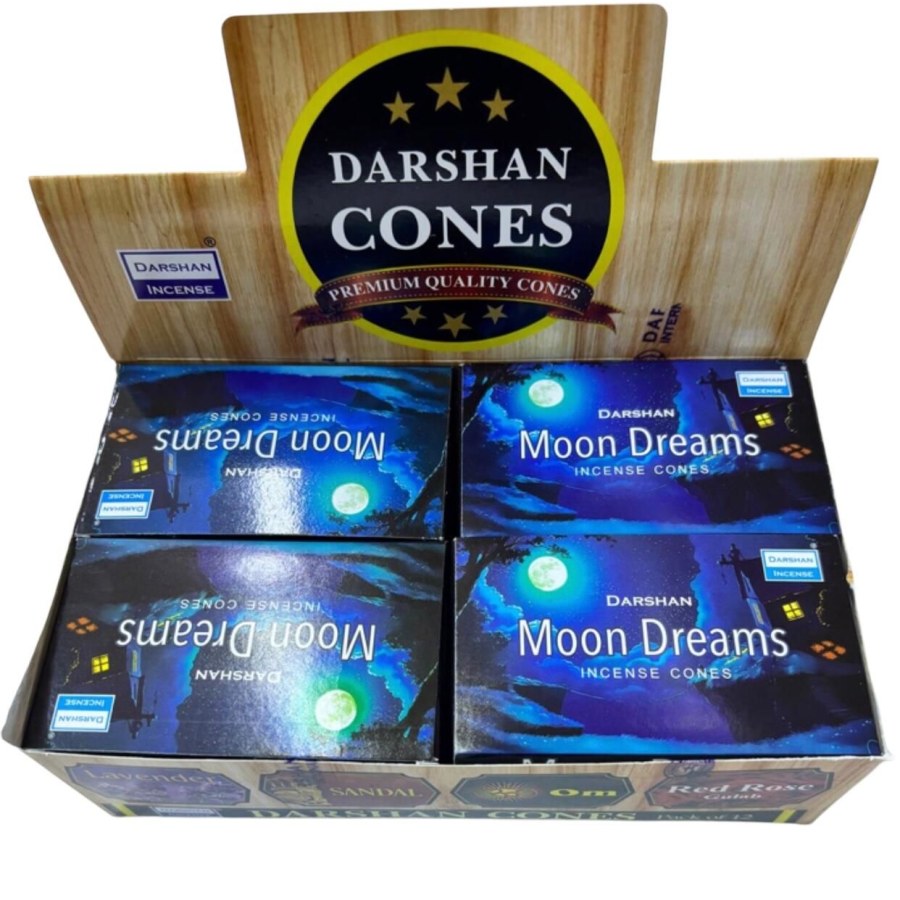 Darshan Moon Dreams Konik Tütsü İncense Cones