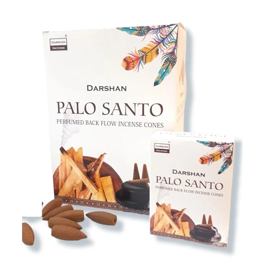 Darshan Palo Santo Kokusu Şelale Geri Akışlı Tütsü