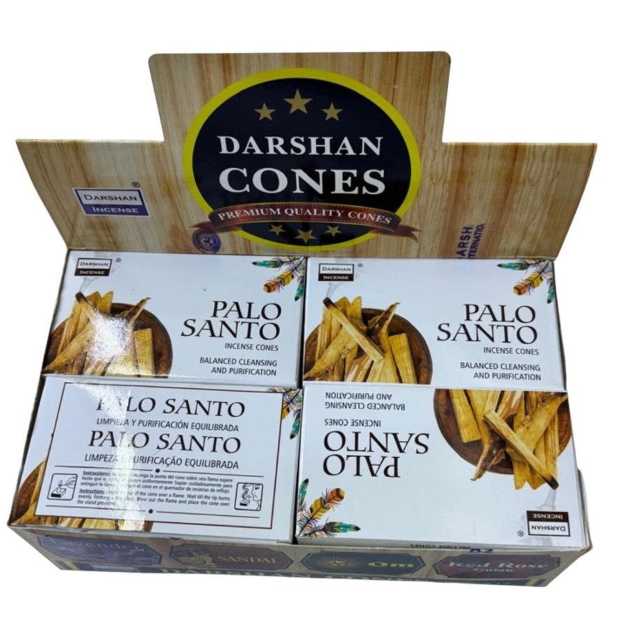 Darshan Palo Santo Konik Tütsü Incense Cones