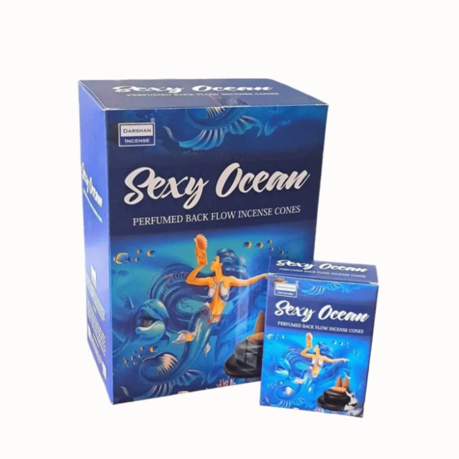 Darshan Sexy Ocean Kokusu Şelale Geri Akışlı Tütsü