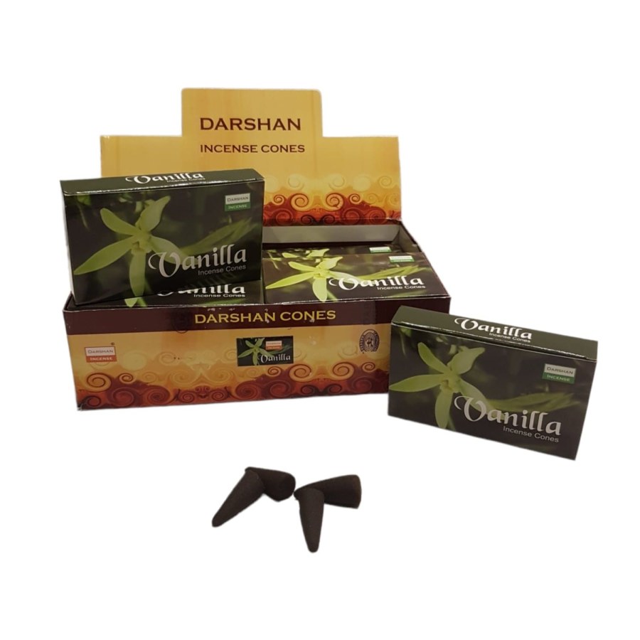 Darshan Vanilla Vanilya Kokulu Konik Tütsü