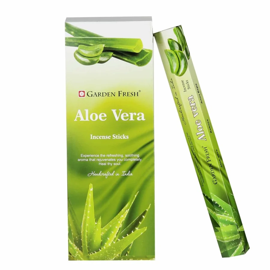 Garden Fresh Aloe Vera Kokulu Altıgen Çubuk Tütsü