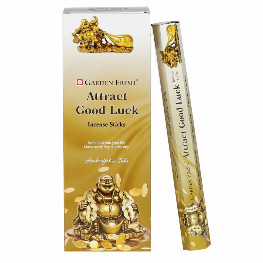 Garden Fresh Attract Good Luck (İyi Şans Çekimi) Kokulu Altıgen Çubuk Tütsü