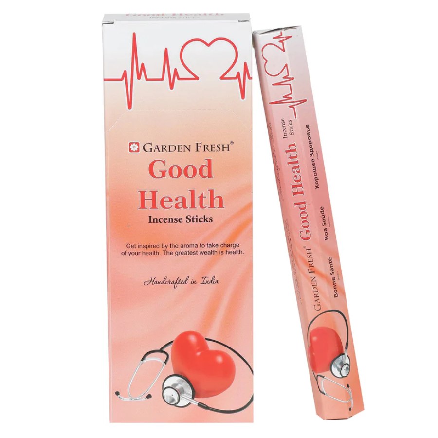 Garden Fresh Good Health (İyi Yaşam) Kokulu Altıgen Çubuk Tütsü