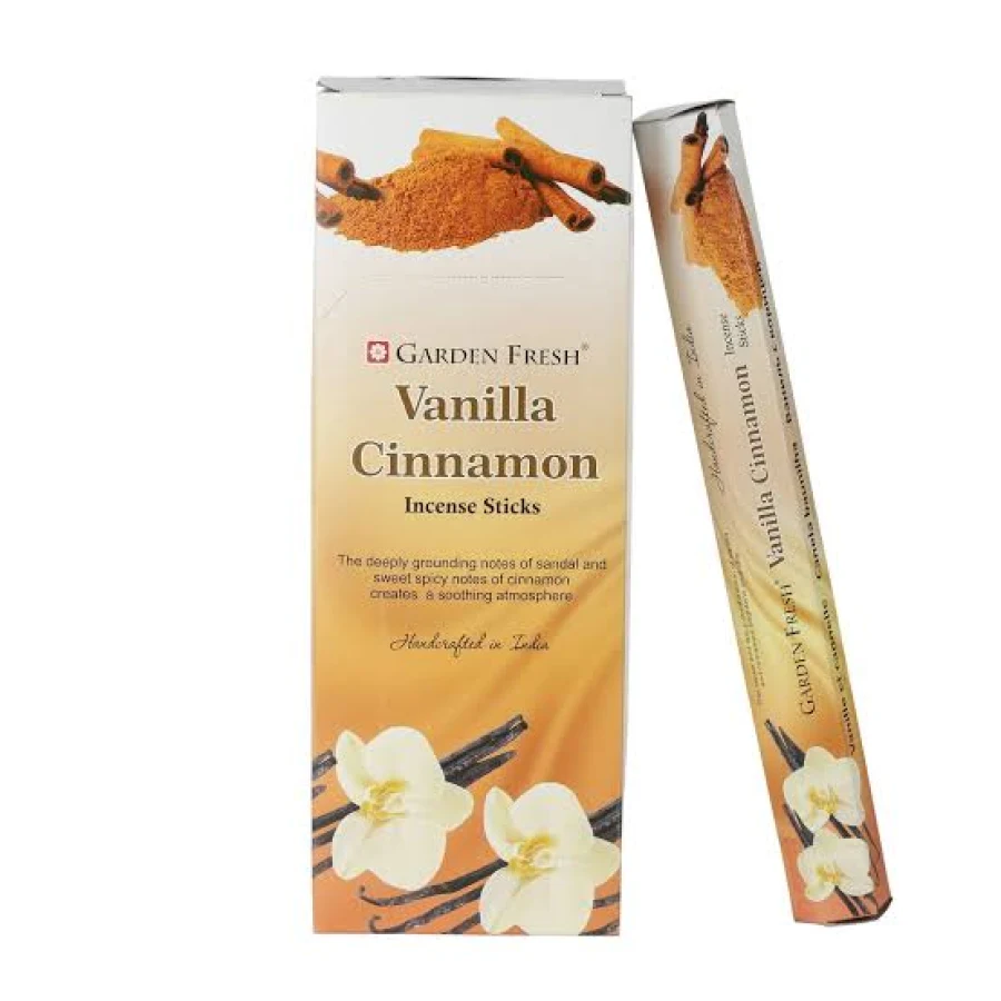 Garden Fresh Vanilla Cinnamon (Vanilya Tarçın) Çubuk Tütsü