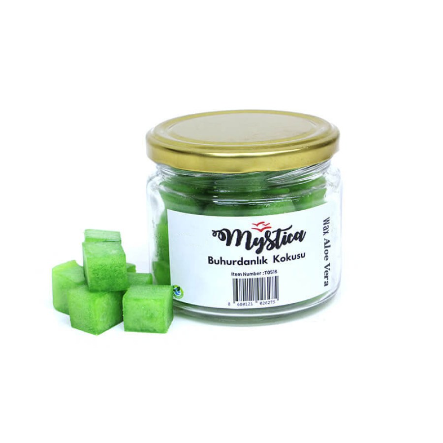 Mystica Buhurdanlık Aloe Vera Kokusu Mum Tablet Wax